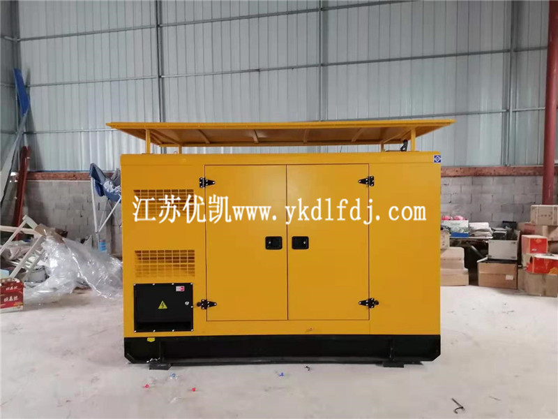 2020年12月22日，新款戶外靜音箱型100KW玉柴發(fā)電機組交付廣西某公司使用