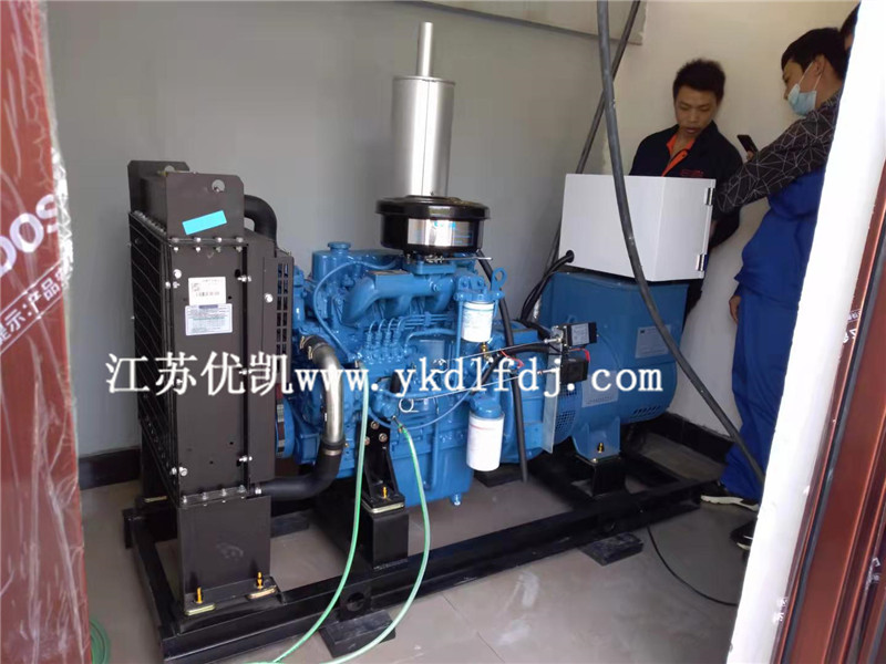 2021年10月26日，玉柴30KW自動(dòng)化柴油發(fā)電機(jī)組交付石油公司使用