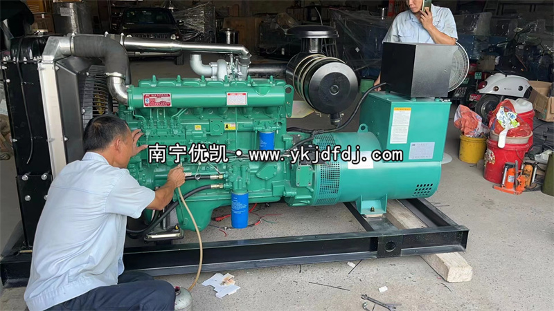 2022年9月24日，博羚100KW柴油發(fā)電機(jī)組發(fā)貨防城港東興市