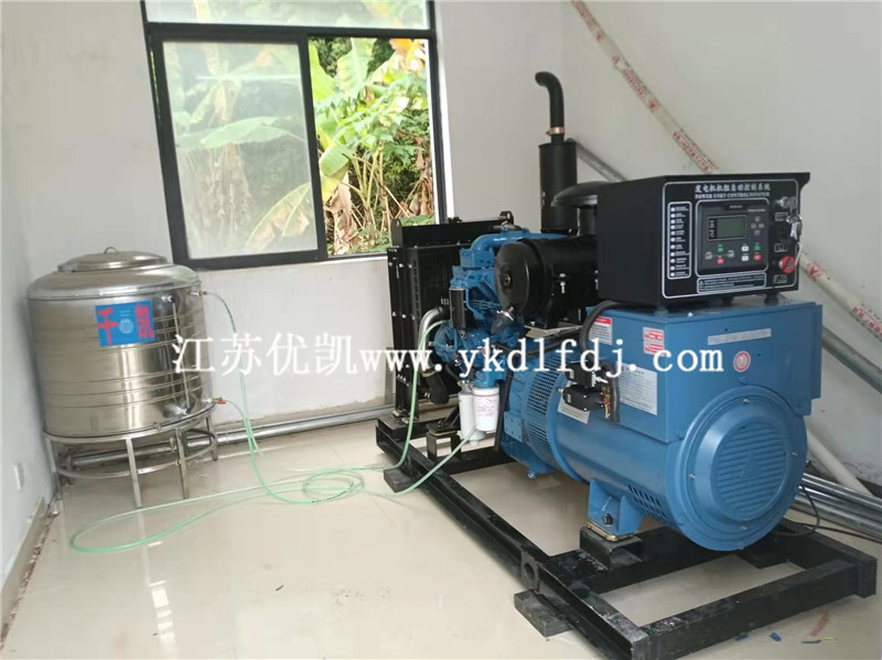 2022年4月18日，廣西玉柴發(fā)電機(jī)50KW交貨南寧加油站