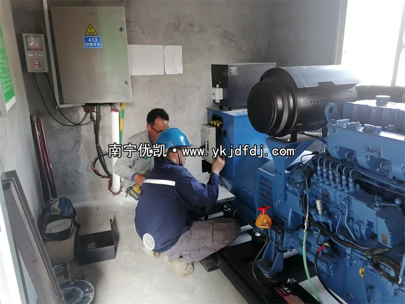 2023年3月10日，200kw玉柴發(fā)電機(jī)組廣西某水電站順利通過驗收